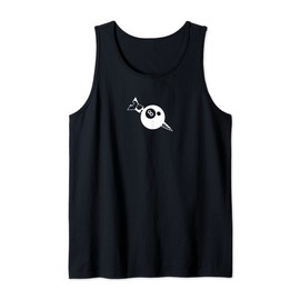 Screwball Screw 8 Ball Pool Screwed Tattoo Style Gutter Punk Tank Top