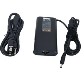 GHU - Cargador de CA de 130 W Compatible con DELL XPS 15 9530 9550 9560 9570 y M3800 5510 5520 5530, Repuesto para 6TTY6 V363H 9TXK7 TX73F 332-1829 HA