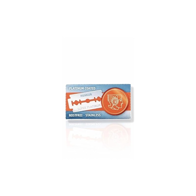 Merkur Super Platinum Razor Blades - Pack of 100