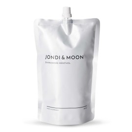 Jondi&Moon Toothpaste Natural Cosmetics - 250 ml Refill Bag - Refillable Toothpaste with Natural Ingredients for White Teeth - Vegan, with Flourid, with Menthol