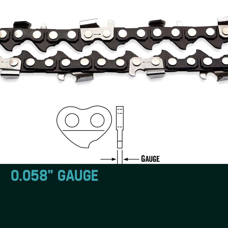 Baumr-AG Tru-Sharp .325 Inch Pitch Chainsaw Chain for 20 Inch