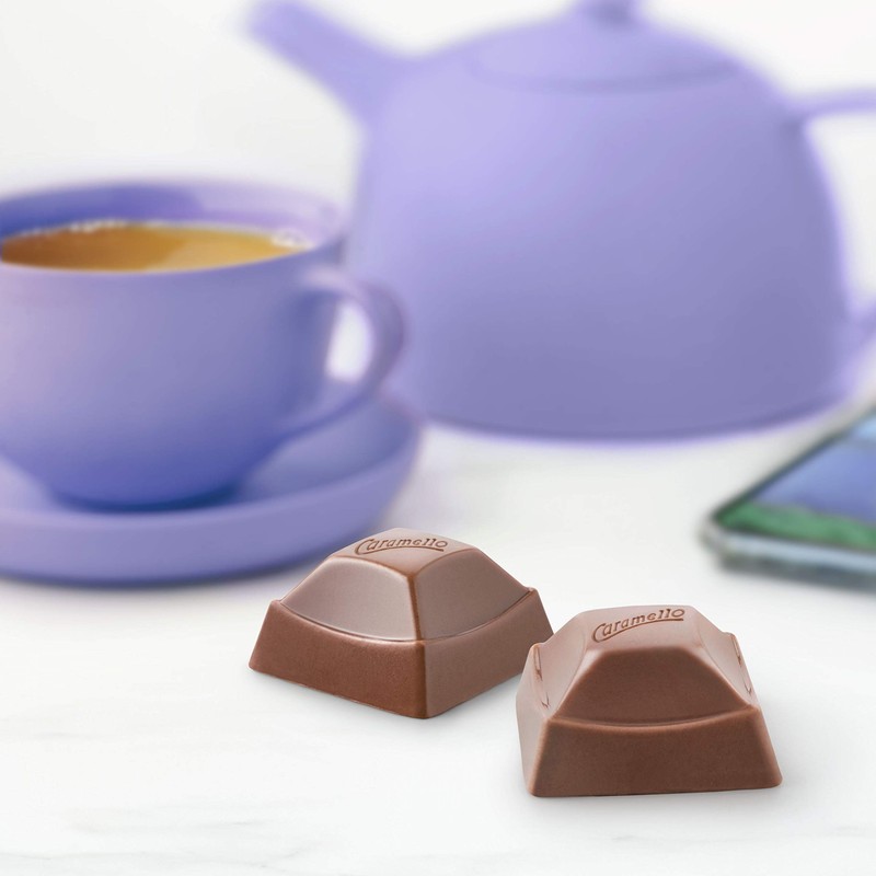 Cadbury Caramello Miniatures Milk Chocolate Caramel Candy Bag, 8 Oz