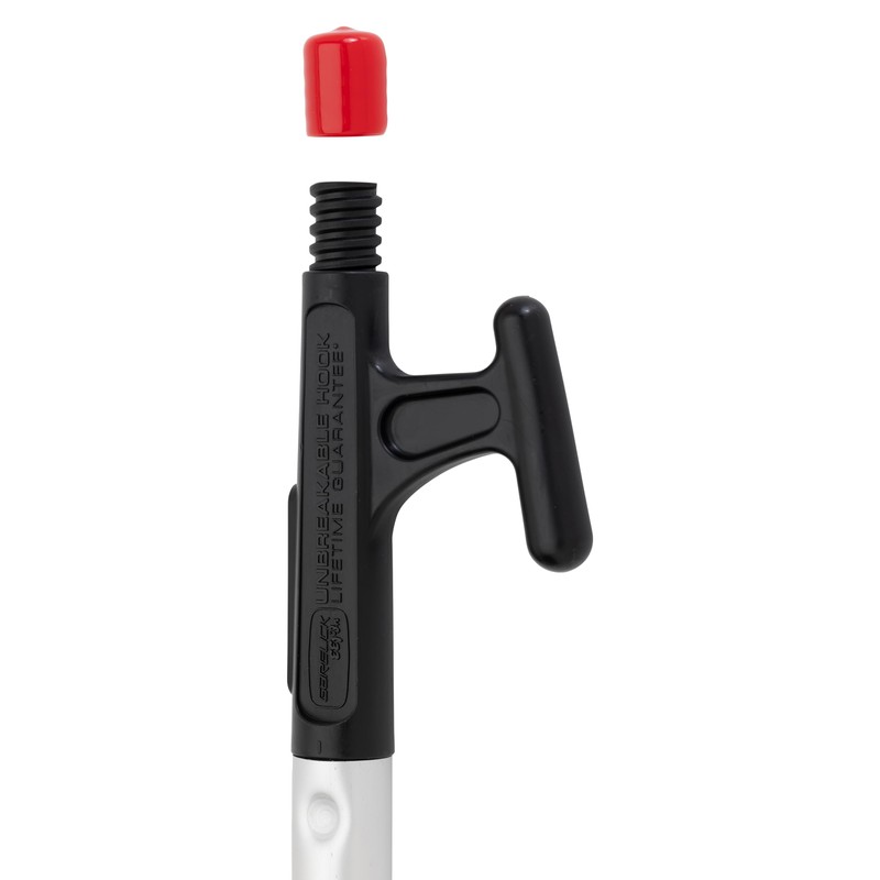 Garelick by Attwood Marine Boat Hook, Telescopic Aluminum Pole with