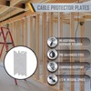RACO 2710 Cable Protector Plate for Wood Studs, 2-9/16-Inch Long