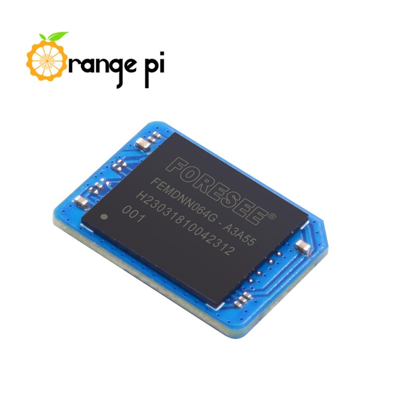 Orange Pi 64GB EMMC Module Fast Read and Write Speeds,