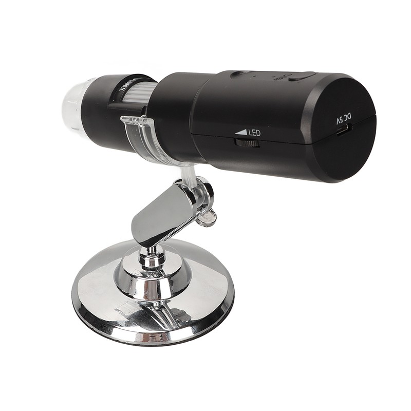 Handheld USB Microscopes 50X‑1000X Mini WiFi USB Black Wireless Digital