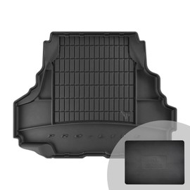 FROGUM ProLine 3D Rubber Mat Exclusive Car Boot Mat Boot Liner Perfect Suitable for Honda Civic VI 1995-2001, for Rover Rover 45 1998-2005 Comfortable Organiser The Highest Edges