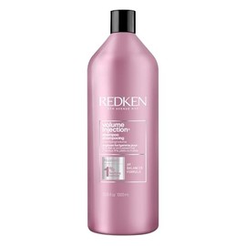 Redken Volume Injection Shampoo | For Fine Hair | Adding lift & Body | Paraben Free | 33.8 Fl Oz, 33.8 fl. oz