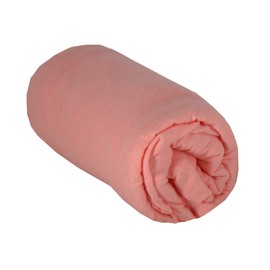 BabyCalin - Fitted Sheet, 70 x 140 x 17 cm, Terracotta, Oeko-Tex Certified