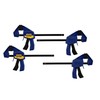 IRWIN QUICK-GRIP 1964758 One-Handed Mini Bar Clamp 4 Pack, 6"