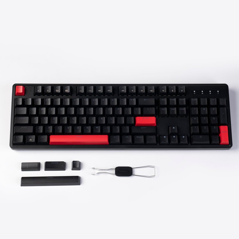 LEMOKEY X3 Wired Mechanical Gaming Keyboard, 100% Layout with QMK/VIA
