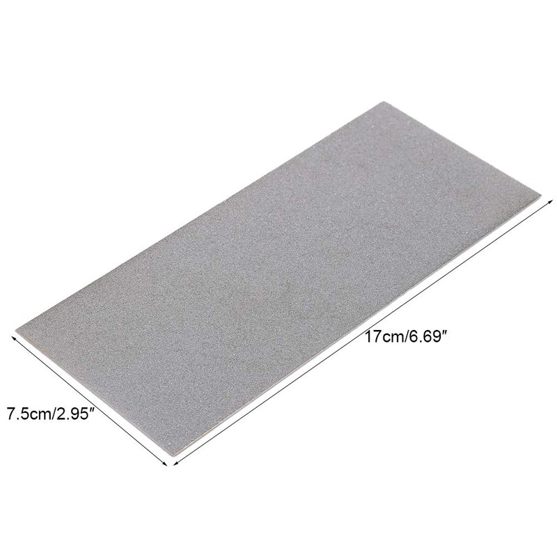 Diamond Sharpening Stone, 80-3000 Grit Polishing Diamond Whetstone Diamond Plate