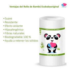 Paquete De Pañales Ecológicos De Tela Reutilizables Ecobaby                                                                                           