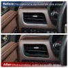 CheroCar Car Interior Side A/C Air Vent Outlet Strip Cover