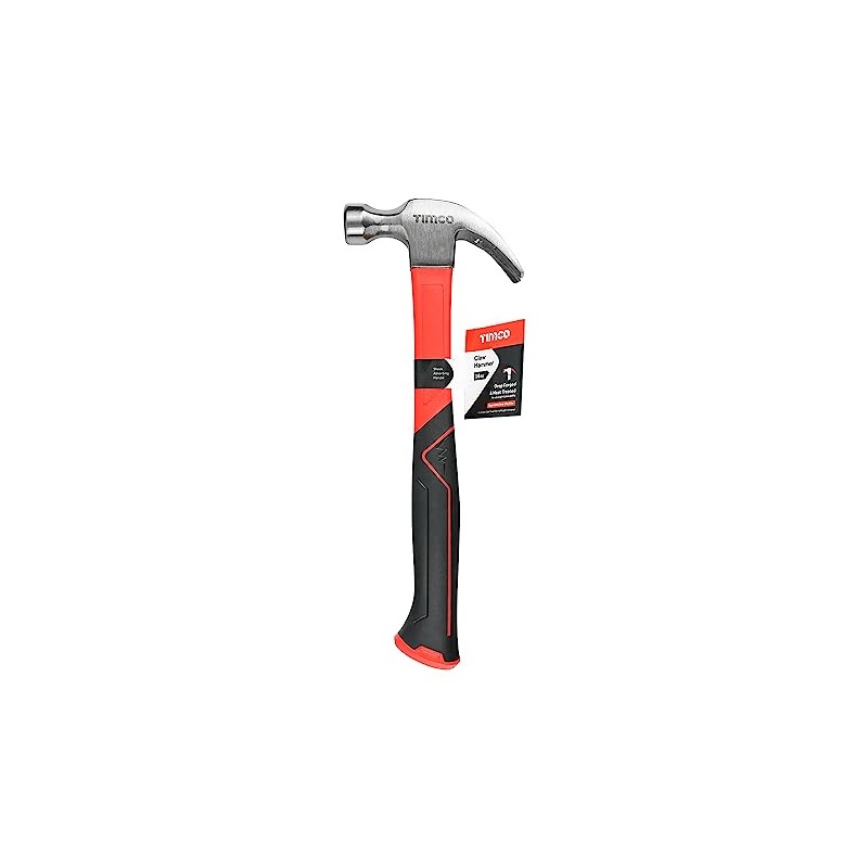 TIMCO - Claw Hammer - Fibreglass Handle (Size 16oz -