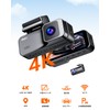 JADO Dash Camera, Front and Rear Camera, Small Dash Camera,