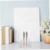 jojofuny Acrylic Pen Holder Stand Slot Display Rack for Makeup