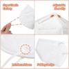 Borje KN95 Face Masks 50 Pcs, 5-Ply Protection Multicolor KN95