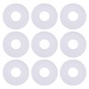 eMagTech 50Pcs PTFE White Spool Profile O-Ring Gasket For 6mm