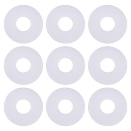 eMagTech 50Pcs PTFE White Spool Profile O-Ring Gasket For 6mm Spool Shaft For Front Drag Reel Compatible with FOX Compatible with Penn 6mm Reels