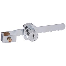 First Watch Security 1306-601 Keyed Alike Showcase Lock Chrome Finish