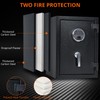 Perbyste Extra Large Fireproof & Waterproof Home Safe with Programmable