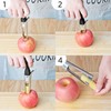Asdirne Apple Corer, Apple Corer Remover with ABS Handle and