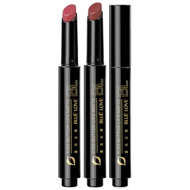 BLUE LOVE 2Pcs Jelly Gloss Lipstick Set, High Shine & Moisturizing Melting Jelly Lip Balm, Long Lasting Plumping Tint Lip Gloss(Almond Milk Coffee&Cinnamon Latte)