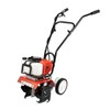 Tiller Cultivator Gas Powered 52CC 2-Stroke Mini Garden Tiller Cultivator