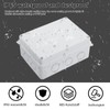 HERKINDNESS Waterproof Junction Box, 150 x 110 x 70 mm,