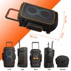 Jeachan Speaker Bag Carry Case Compatible with JBL PartyBox 520,