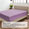 Bare Home Fitted Bottom Sheet Double - Premium 1800 Ultra-Soft