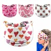 Valentine's Day Headbands for Women Pink Wide Turban Dress Up