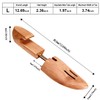 Cedar Space Wooden Shoe Stretcher Tree, 6.5-14 Sizes Cedar Wood