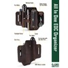 ST2 Leather Multitool Sheath, EDC Leather Belt Organizer, Belt EDC