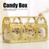 12pcs Hollow Candy Box Chocolates Container Ornamnet Gift Jar Decoration
