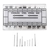 360Pcs 8-25mm Watch Band Bracelet Strap Link Slit Pin Spring