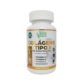Olnatura Just Colágeno Tipo 2, 90 Cápsulas, Fórmula Premium con Vitamina E y Magnesio Suplemento Alimenticio.