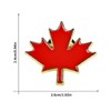 Oslynia 20 Pcs Canada Maple Leaf Pin, Drop Oil Craft