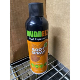 Muddeez Boot Spray Mud MUDD Repellent 6oz protector leather shoe SEAL camp hike