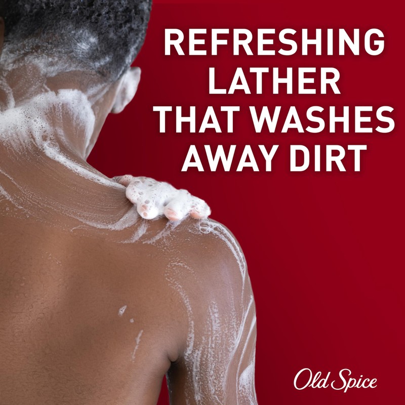 Old Spice Refreshing Body Wash for Men, 3X Defense, 24/7
