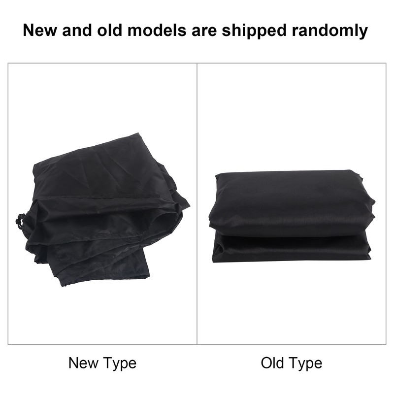 Black Portable Folding Bed Cover Furniture Dust Proof Protective Cover