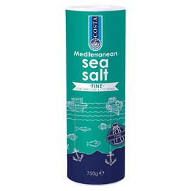 Costa Fine Sea Salt 750g 750grams Great for Cooking and Seasoning