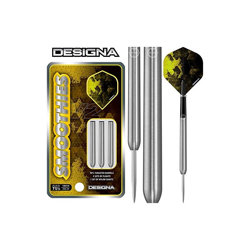 DESIGNA DARTS D0714 Smoothies V2 | Steel Tip Dart Set