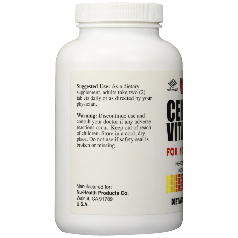 NCB Central Vita-Plus, High Potency Multivitamins & Multimineral 300 Tablets