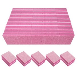 AhaTopia- MATERIALES DE ALTA CALIDAD DE PUFFERS: Nuestras mini limas de uñas con bloque pulidor están hechas con papel de lija de primera calidad y ma