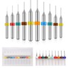 20Pcs PCB Drill Bits Upgraded - 0.1-1.0mm Tungsten Carbide Micro