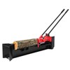 12 Ton Hydraulic Log Splitter, Manual Wood Splitter with 2-Speed