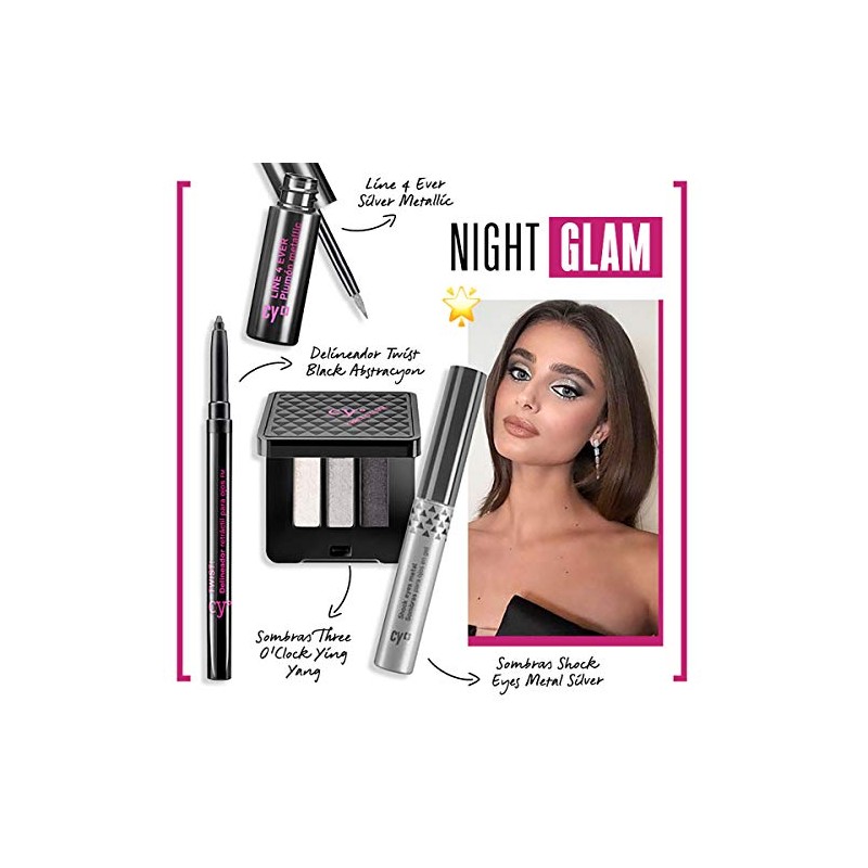 Cyzone CY Three O'Clock Eyeshadows X 3 Color: Ying Yang