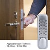 Digital Door Lock Deadbolt, Mechanical Combination Lock, Mechanical Keyless Entry